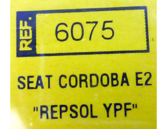 SEAT CORDOBA E2 REPSOL YPF REF.6075 TECNITOYS
