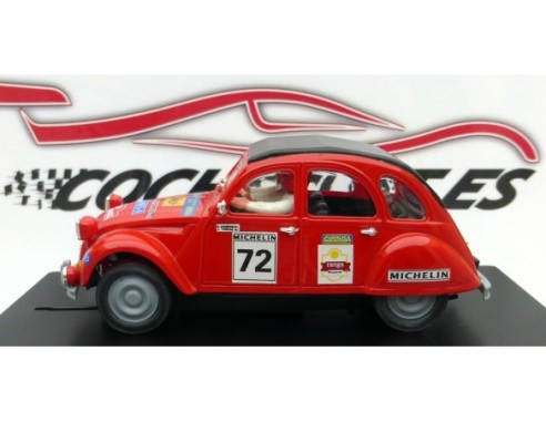 CITROEN 2 CV ROJO Torras Chuecos REF. CV035 PINK-KAR