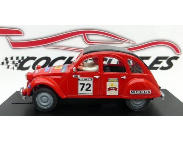 CITROEN 2 CV ROJO Torras Chuecos REF. CV035 PINK-KAR