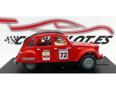 CITROEN 2 CV ROJO Torras Chuecos REF. CV035 PINK-KAR