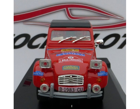 CITROEN 2 CV ROJO Torras Chuecos REF. CV035 PINK-KAR