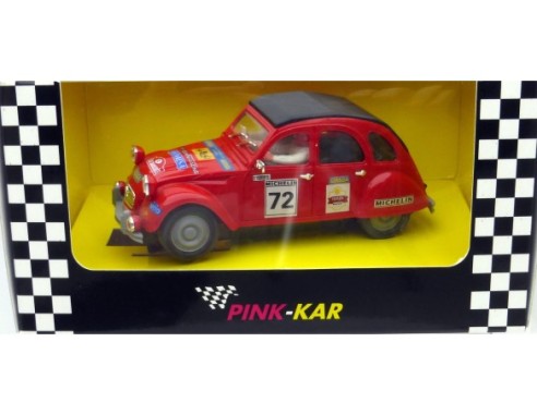 CITROEN 2 CV ROJO Torras Chuecos REF. CV035 PINK-KAR
