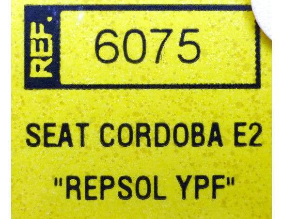 SEAT CORDOBA E2 REPSOL YPF REF.6075 TECNITOYS