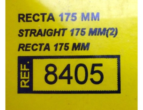 SET 2 RECTAS 175 MM REF.8405 TECNITOYS