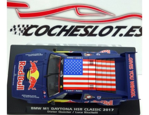 BMW M1 DAYTONA HSR CLASSIC 2017 RED BULL REF.A2010 FLY
