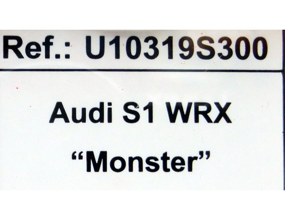 AUDI S1 WRX MONSTER REF.U10319S300 SCX