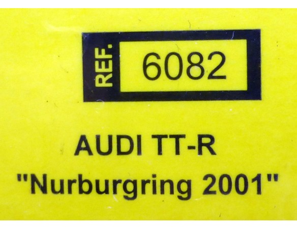 AUDI TT-R HASSERODER Nº19 NURBURGRING 2001 REF.6082 TECNITOYS