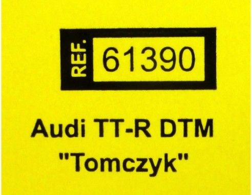 AUDI TT-R DTM REF.61390 TECNITOYS