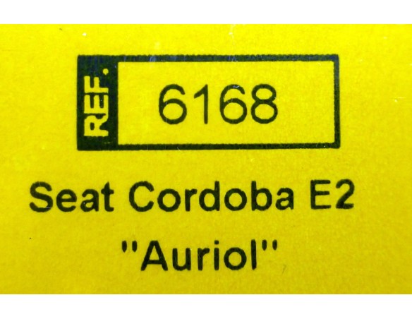 SEAT CORDOBA E2 AURIOL REF.6168 TECNITOYS