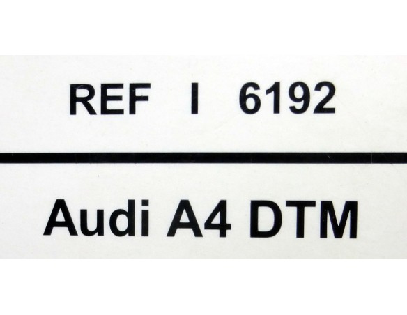 AUDI A4 DTM Nº1 EKSTRÖM RED BULL CIRCUITO C3 DTM  TECNITOYS