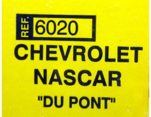 CHEVROLET NASCAR DU PONT REF.6020 TECNITOYS