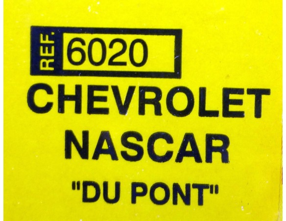 CHEVROLET NASCAR DU PONT REF.6020 TECNITOYS
