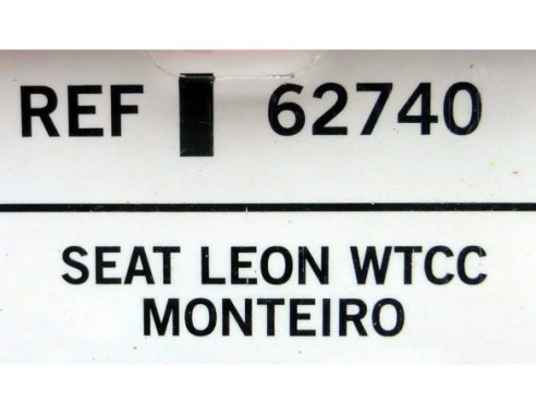 SEAT LEON WTCC MONTEIRO REF.62740 TECNITOYS