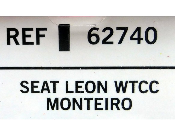 SEAT LEON WTCC MONTEIRO REF.62740 TECNITOYS