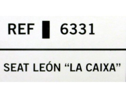 SEAT LEON LA CAIXA REF.6331 TECNITOYS