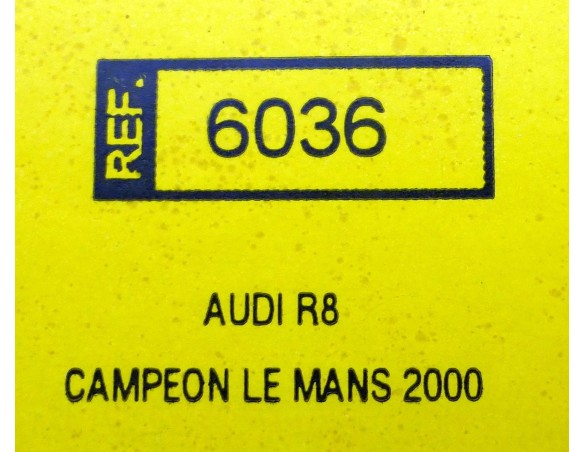AUDI R8 CAMPEON LE MANS 2000 REF.6036 TECNITOYS