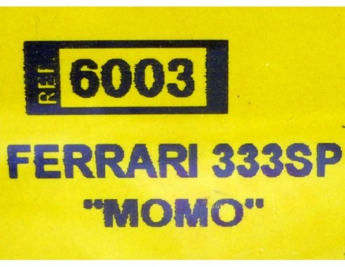 FERRARI 333 SP MOMO REF.6003 TECNITOYS