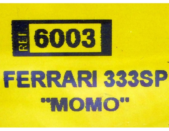 FERRARI 333 SP MOMO REF.6003 TECNITOYS