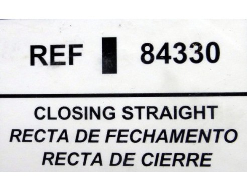 PISTA 1/4 DE RECTA CIERRE REF.84330 TECNITOYS