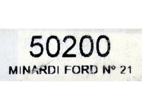 MINARDI FORD Nº21 REF.50200 NINCO