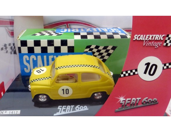 SEAT 600 AMARILLO VINTAGE REF.6457 TECNITOYS
