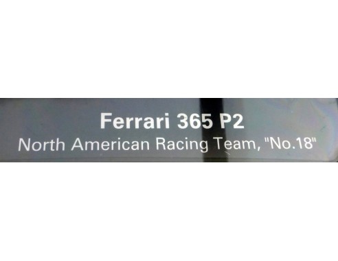 FERRARI 365 P2 NORTH AMERICAN RACING TEAM Nº18 REF.27536 CARRERA