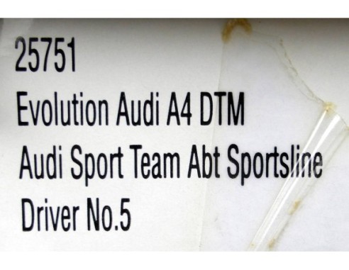 AUDI A4 DTM REF.25751 CARRERA EVOLUTION
