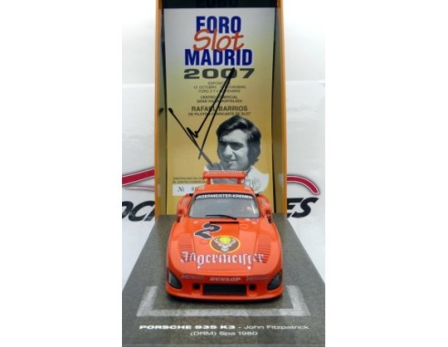 PORSCHE 935 K3 DRM SPA 1980 FOROSLOT MADRID 2007 REF.99087 FLY