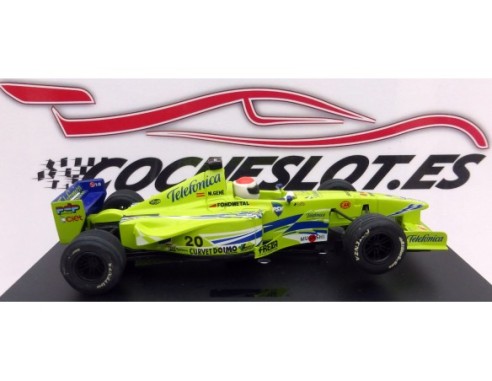 MINARDI F-1 MARC GENE TELEFONICA FIRMADO TECNITOYS