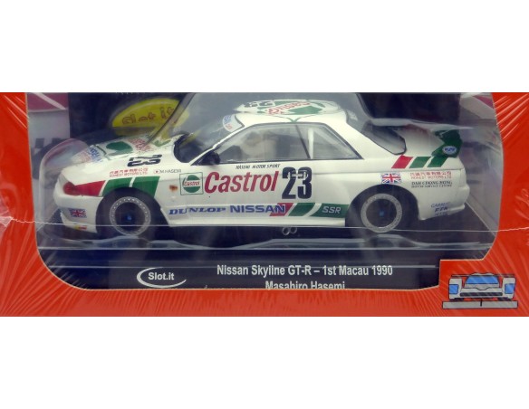 SKYLINE GT-R Nº23 1st MACAU 1990 REF.CA47a SLOT.IT