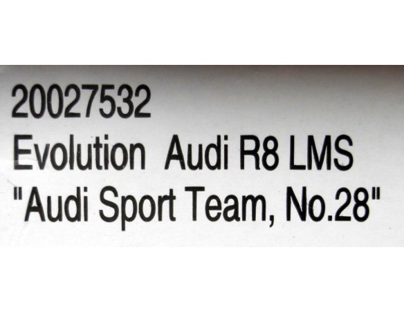 EVOLUTION AUDI R8 LMS REF.20027532 CARRERA