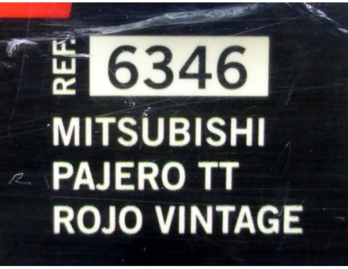 MITSUBISHI PAJERO TT ROJO VINTAGE REF.6346 TT EXIN