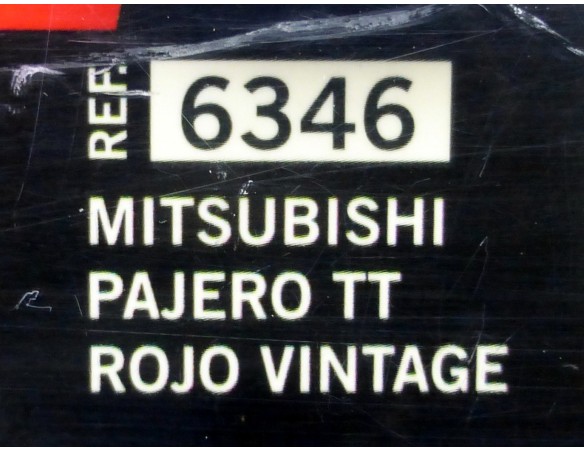 MITSUBISHI PAJERO TT ROJO VINTAGE REF.6346 TT EXIN