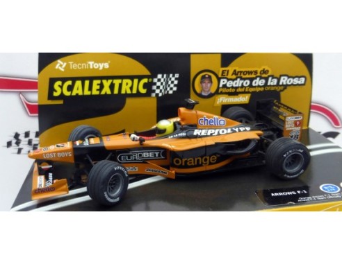 ORANGE ARROWS F1 PEDRO DE LA ROSA FIRMADO TECNITOYS