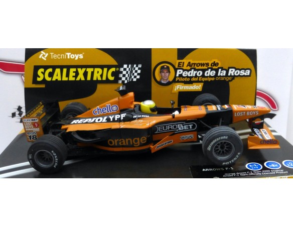 ORANGE ARROWS F1 PEDRO DE LA ROSA FIRMADO TECNITOYS