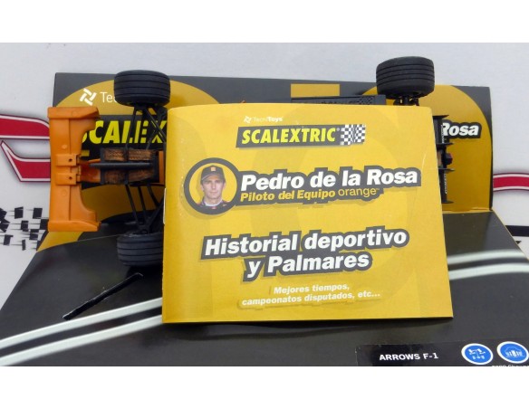 ORANGE ARROWS F1 PEDRO DE LA ROSA FIRMADO TECNITOYS