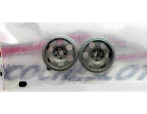 KIT RUEDA RALLY 15mm-EJE 50mm 2,38mm-3/32 “ REF.SLP 40315008 SLOTING PLUS