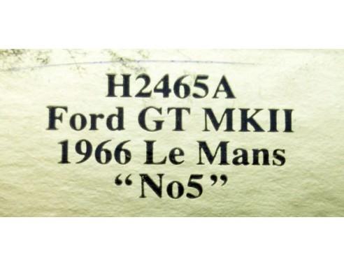 FORD GT MK II LE MANS 1966 REF.H2465A SUPERSLOT