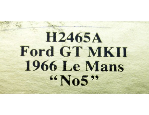 FORD GT MK II LE MANS 1966 REF.H2465A SUPERSLOT