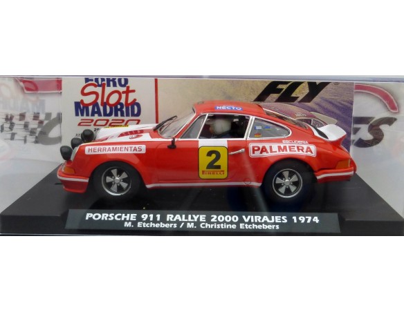 PORSCHE 911 RALLY 2000 FOROSLOT MADRID 2020 LIMPIO REF.E2007 FLY