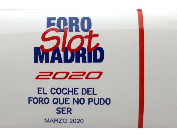 PORSCHE 911 RALLY 2000 FOROSLOT MADRID 2020 SUCIO REF.E2007AR FLY