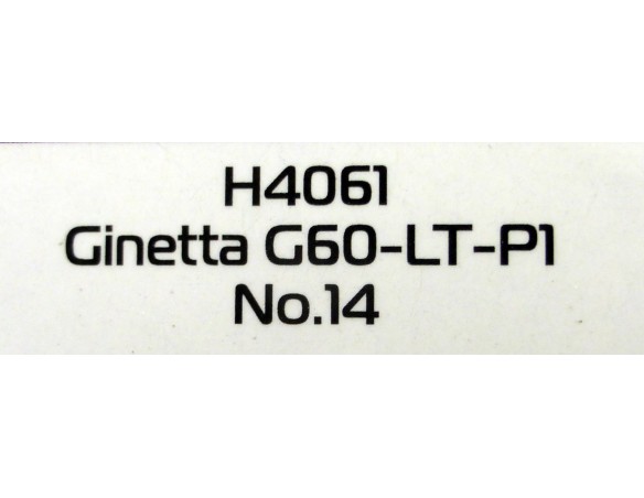 GINETTA G60-LT-P1 REF.H4061 SUPERSLOT
