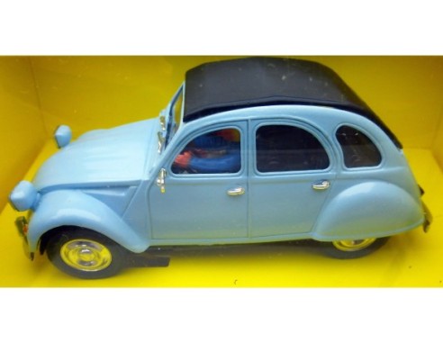 CITROEN 2 CV AZUL CLARO REEDECORADO PINK-KAR