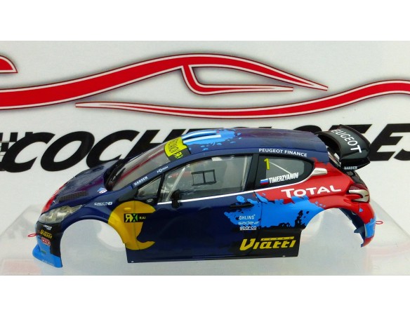 CARROCERIA PEUGEOT 208  RED BULL SCALEAUTO