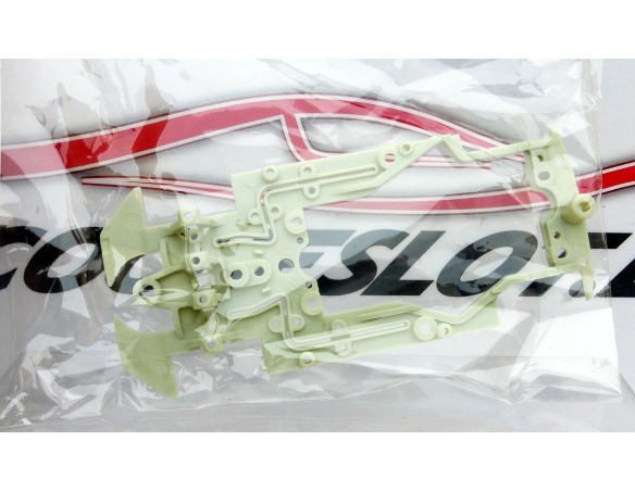 CHASSIS PEUGEOT 208 MEDIUM GREY-R REF.SC6642b SCALEAUTO