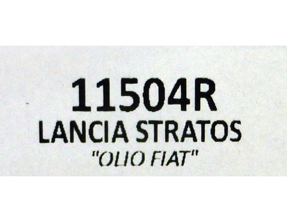 LANCIA STRATOS OLIO FIAT REF.11504R TEAM SLOT