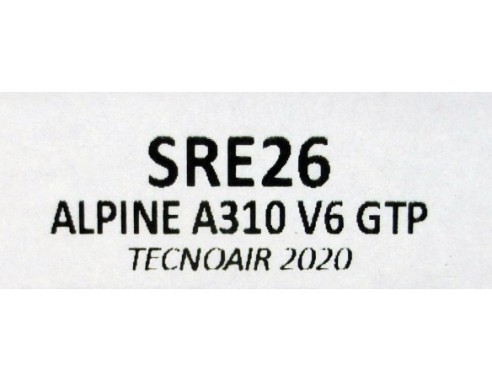 RENAULT ALPINE A310 VG GTP TECNOAIR 2020 REF.SRE26 TEAM SLOT