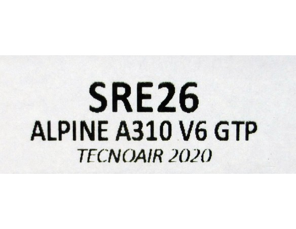 RENAULT ALPINE A310 VG GTP TECNOAIR 2020 REF.SRE26 TEAM SLOT