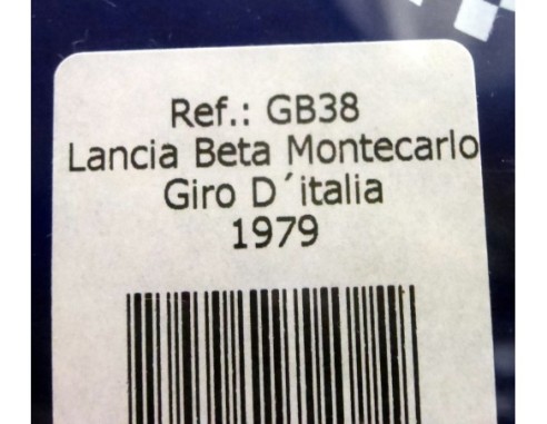LANCIA BETA MONTECARLO GIRO DE ITALIA 1979 REF.GB38 FLY