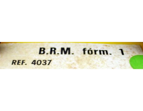 B.R.M. FORM 1 REF.4037 REPROTEC